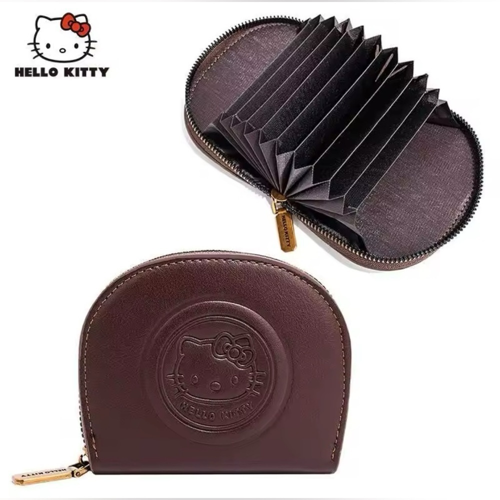 Sanrio Hello Kitty Vegan Leather Card Holder Wallet Official Licensed